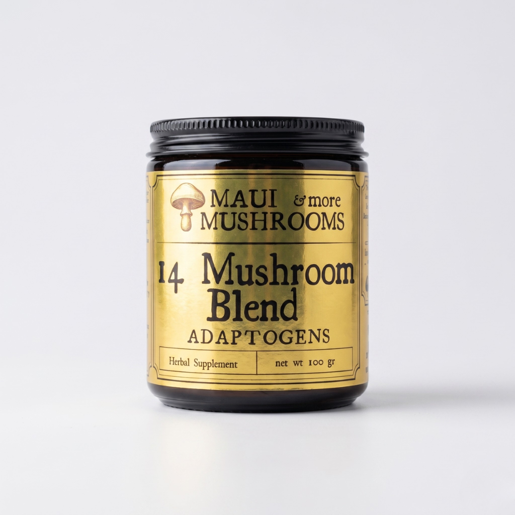 14 Mushroom Blend Powder Extract – Pure, Powerful, Full-Spectrum Wellness