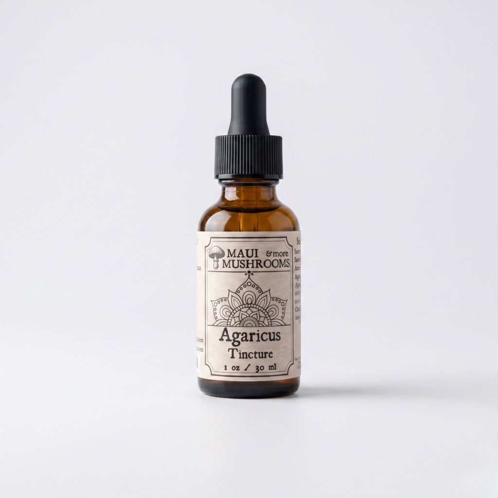 Agaricus Blazei Tincture – Dual + Ultrasonic Extract for Immune Balance & Vitality
