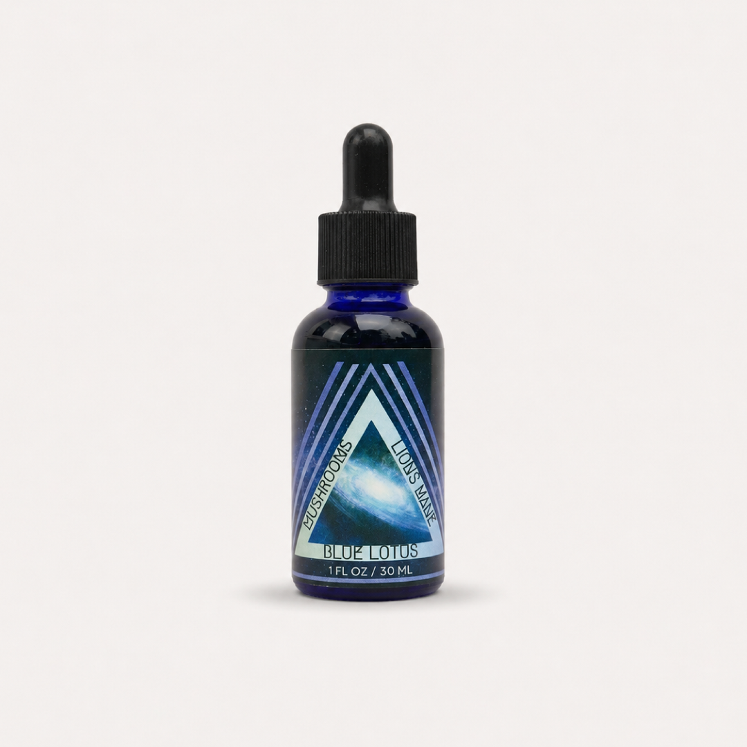 Blue Lotus + Lion’s Mane Nootropic Mushroom Tincture