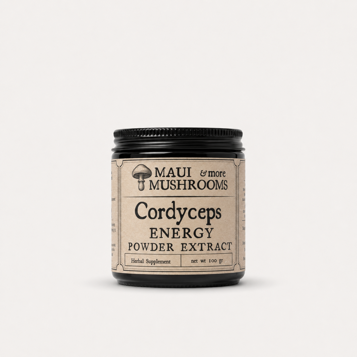 Cordyceps Mushroom Powder Extract – Cordyceps militaris (2,000 mg)