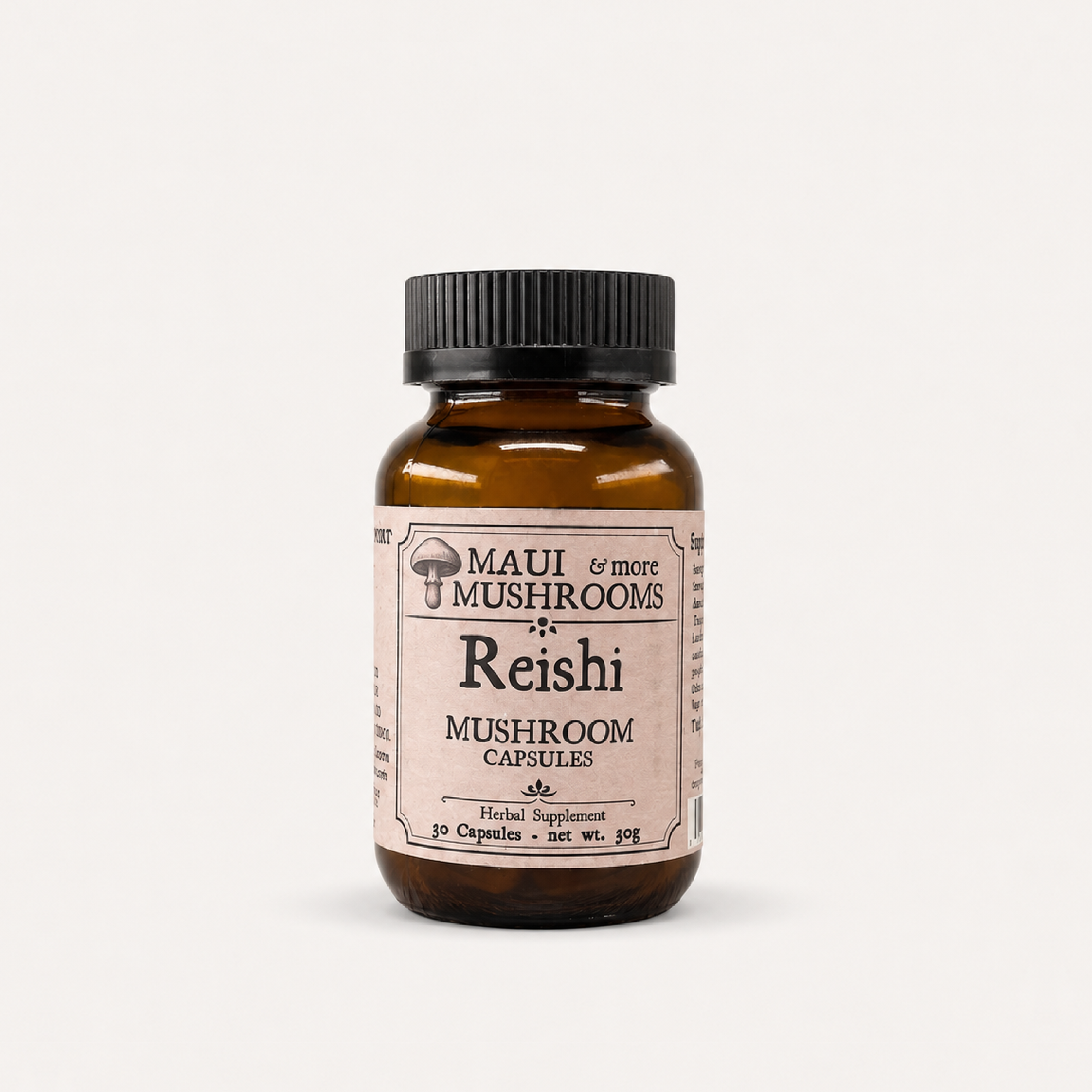 Reishi Capsules – Calming Adaptogen for Balance & Well-Being